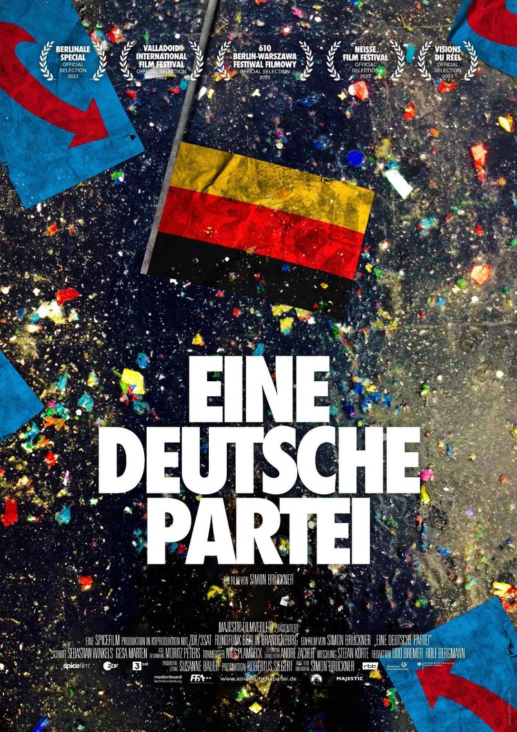 Filmplakat ‚Eine deutsche Partei‘